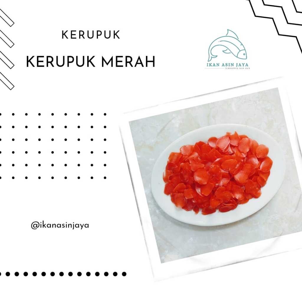 

Kerupuk Merah / Kerupuk 1 Kg