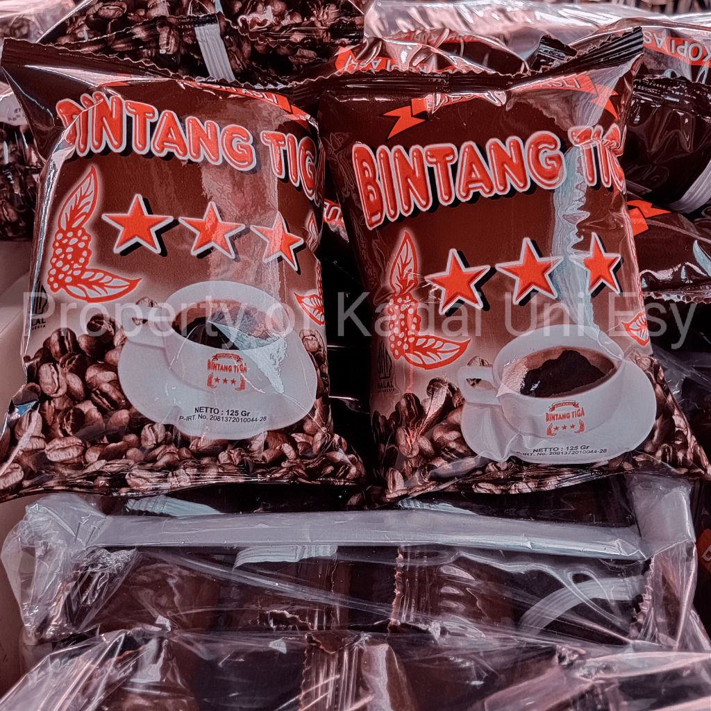 

KOPI BUBUK BINTANG TIGA ASLI SOLOK SUMBAR isi 125 gram