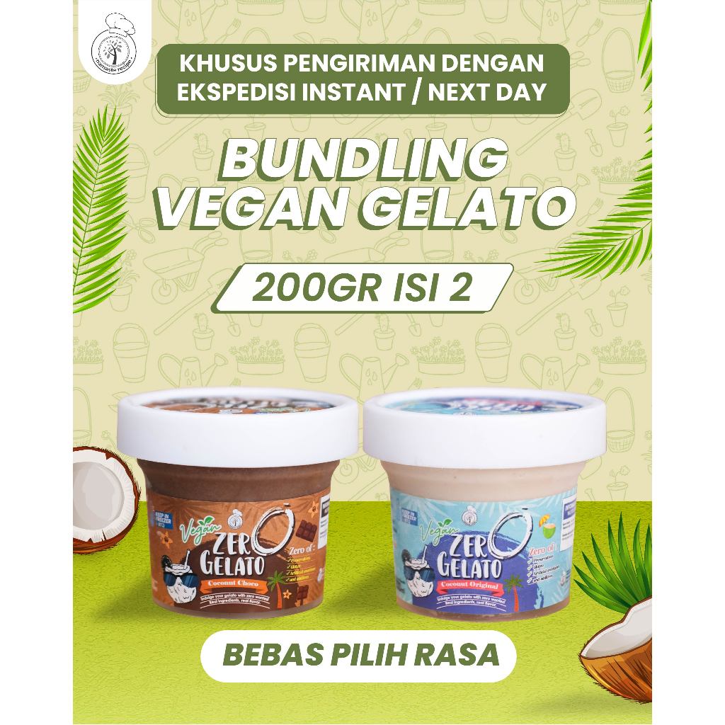 

BUNDLING VEGAN ZERO GELATO 200GR ISI 2