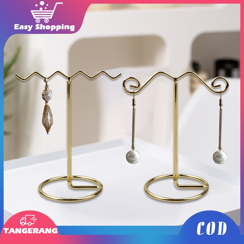 Stand Perhiasan Tempat Perhiasan Anting Emas Tempat Cincin Kalung Earrings Jewelry Display