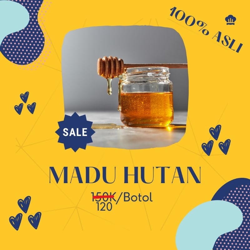 

madu hutan asli