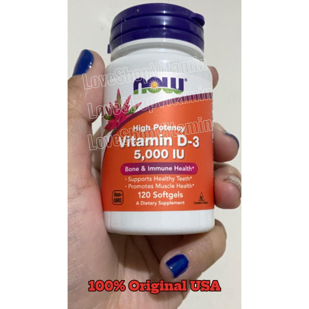Vitamin Now Foods D3 D 3 1000 2000 5000 10000 IU K2 Mk7 2000IU 5000IU 10000IU 50000IU | LOVESHOP VIT