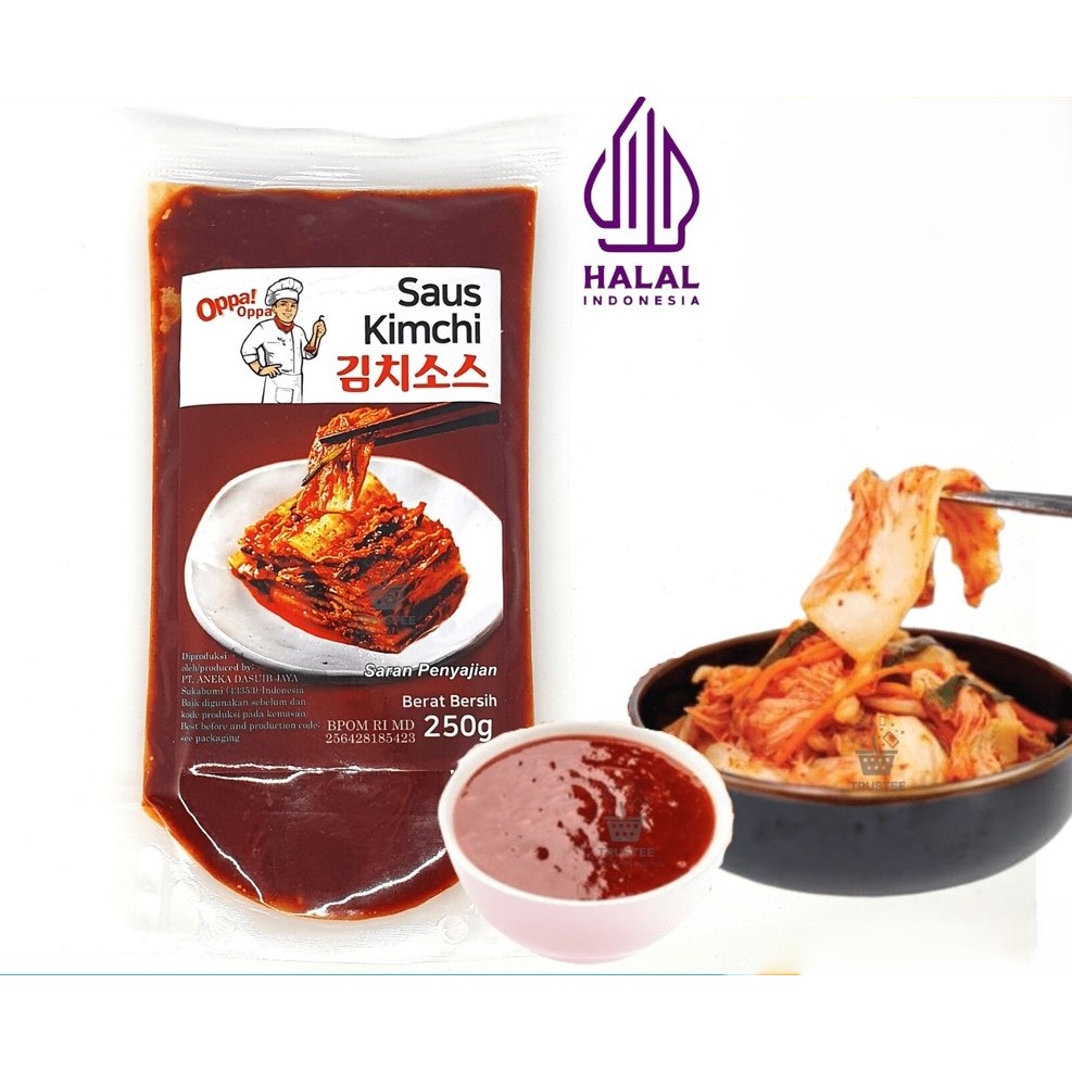 

Oppa! Saus Kimchi Khas Korea / Kimci Sauce Korean Halal 250gr