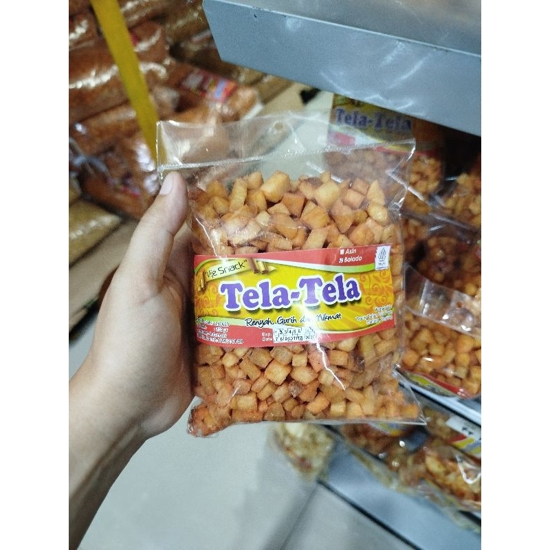 

Vije Snack Tela-Tela pedas 200gr