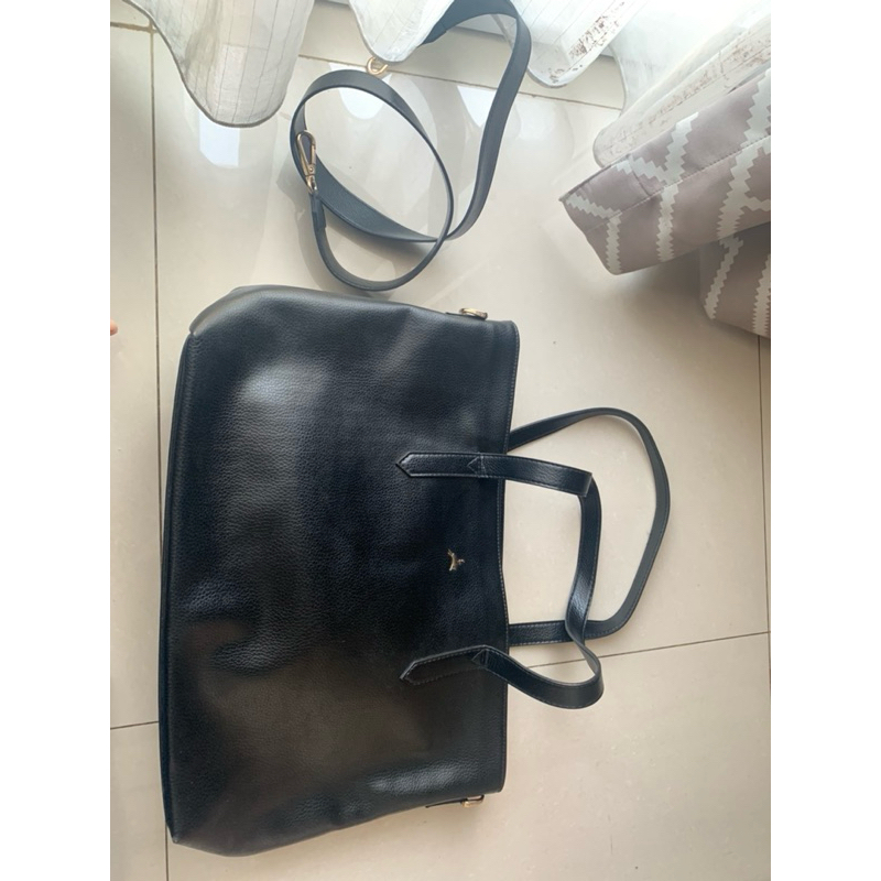 povilo kira tote bag black