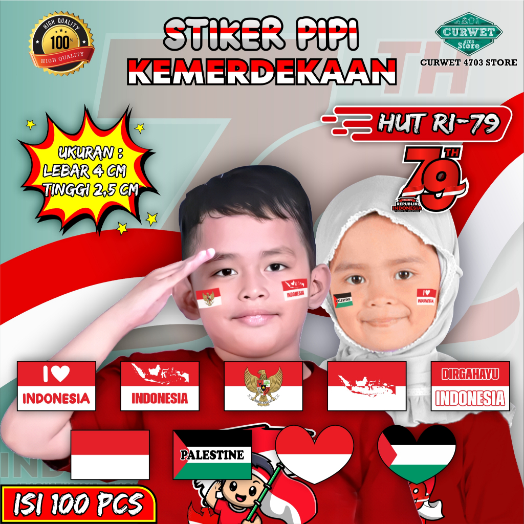

STIKER PIPI KEMERDEKAAN HUT RI 17 AGUSTUS