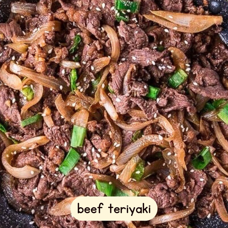 

KIRIM INSTAN beef teriyaki (frozen)