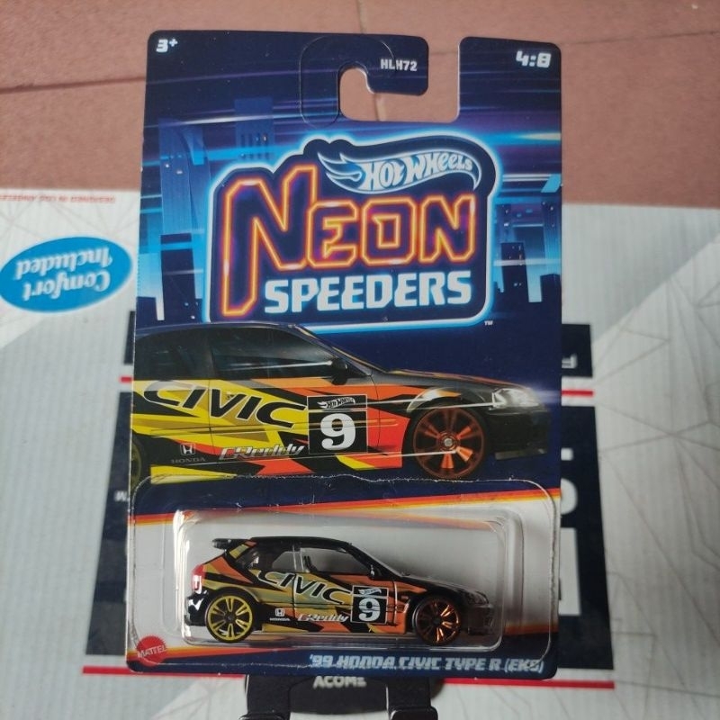 HOT WHEELS NEON SPEEDERS HONDA CIVIC TYPE-R (EK9)