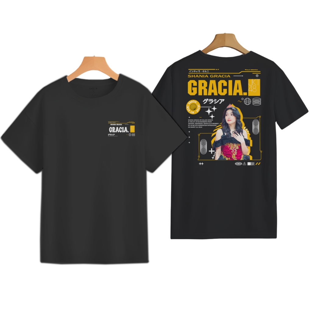 KAOS MEMBER JKT48 GRACIA - KAOS FJKT - KAOS MY OSHI GRACIA #1