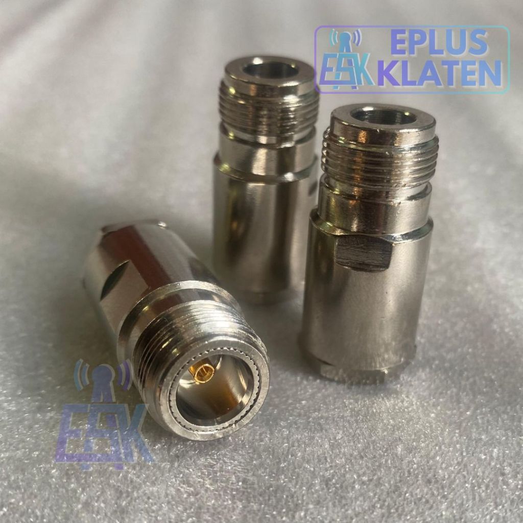 Konektor Rg8 N female type Clamp Coaxcial Rg-8 Rg214 LMR400 N cewek -KN015