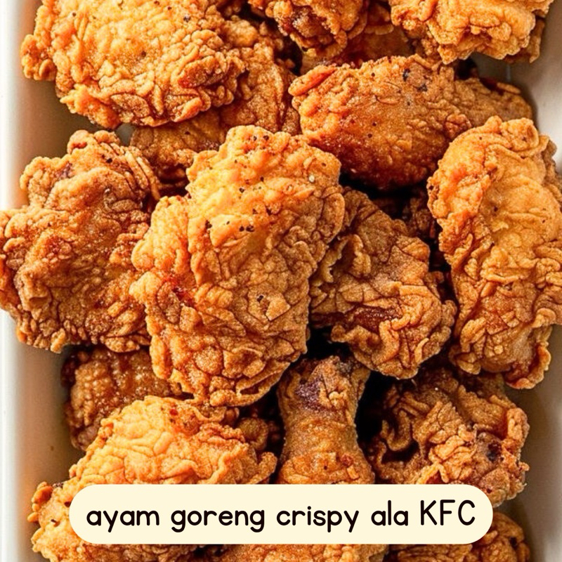 

KIRIM INSTAN ayam goreng crispy ala K*C (frozen)