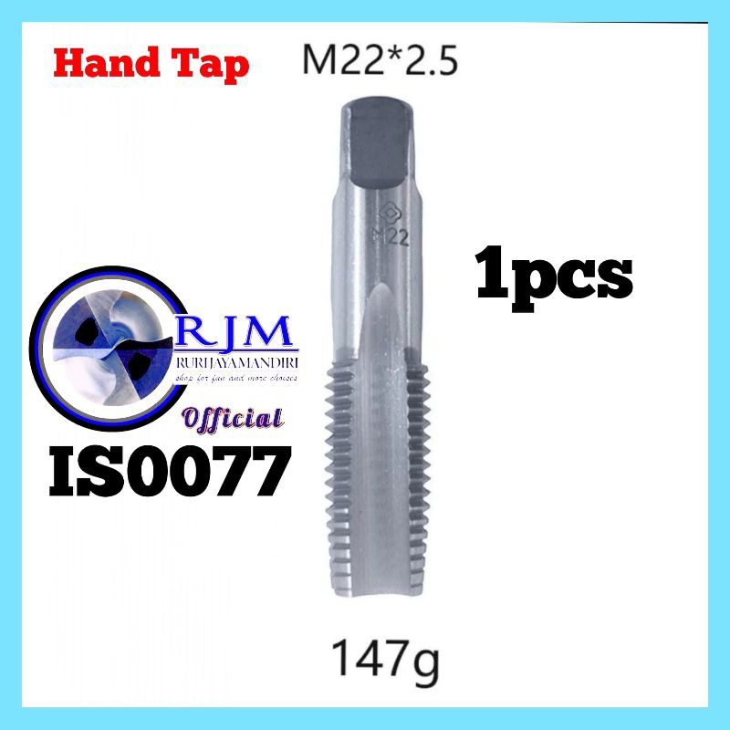 1pcs Hand Tap m22x2.5 bukan tap m6x1.0 bukan nachi yamawa