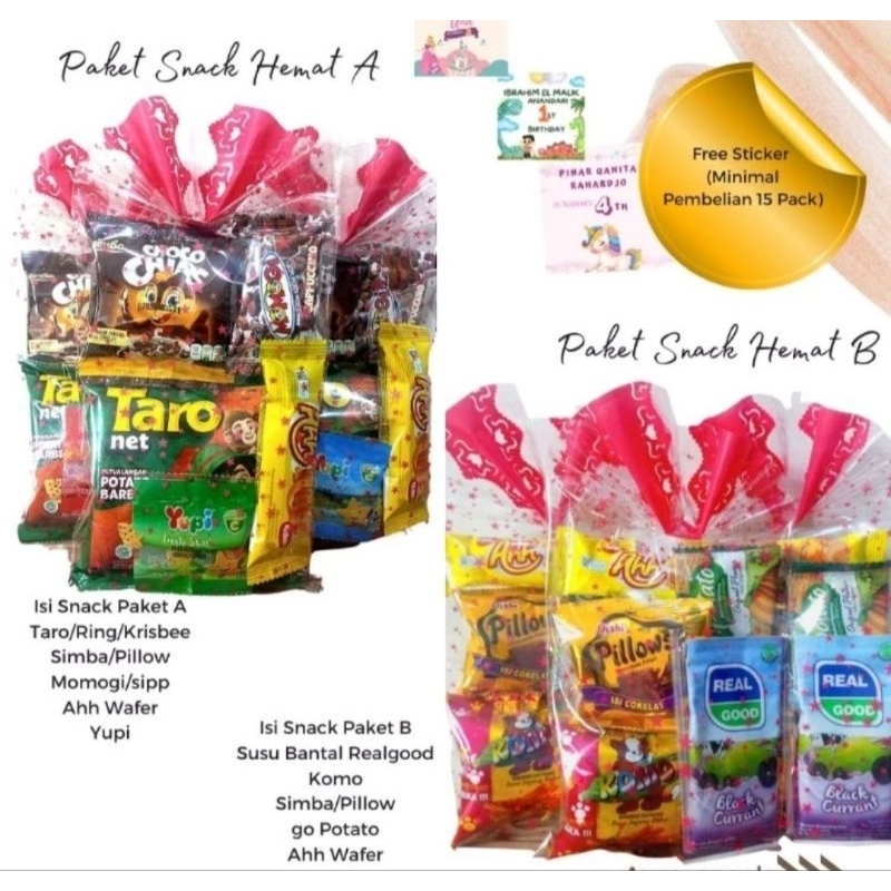 

Snack UlangTahun dan Acara Anak Anak