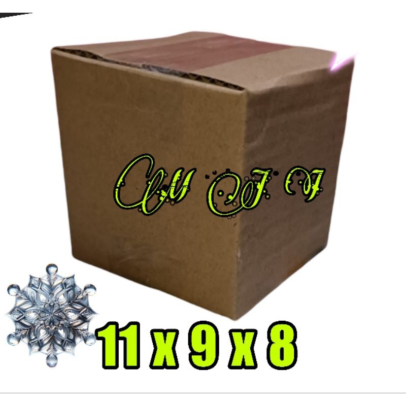 

kardus polos UK 11x9x8 kardus kecil kardus packing