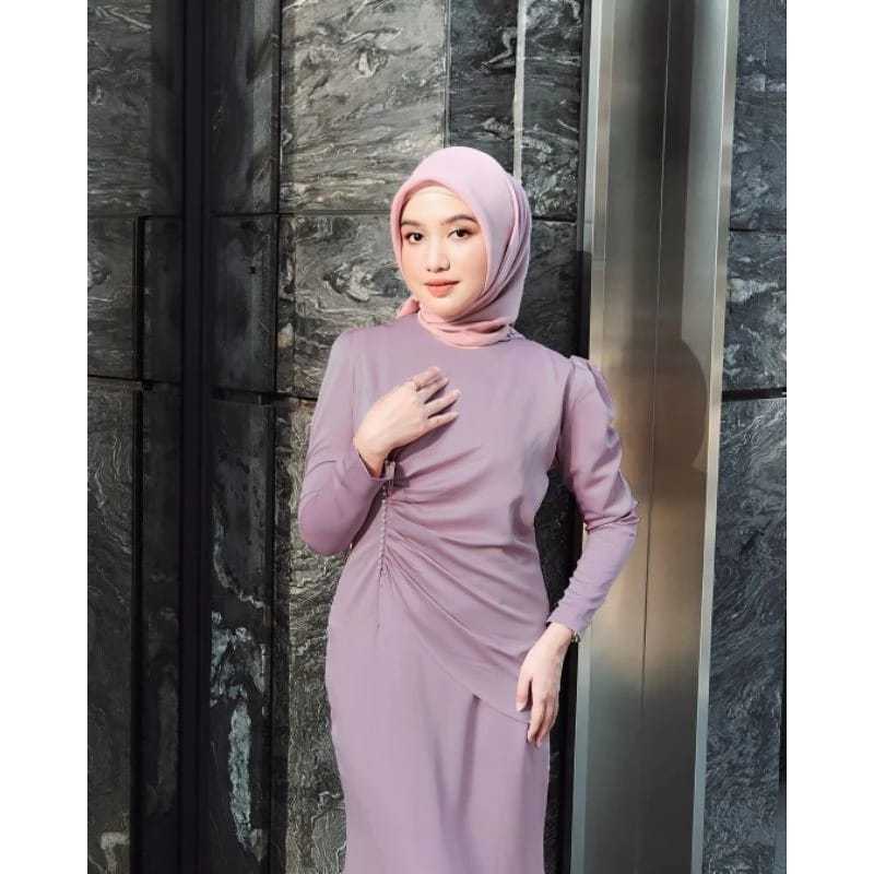 READY STOCK - ADA JUMBO / BEST SELLER DRESS BRIDESMAID MAXMARA LUXURY/DIVA DRESS GAMIS PESTA MEWAH