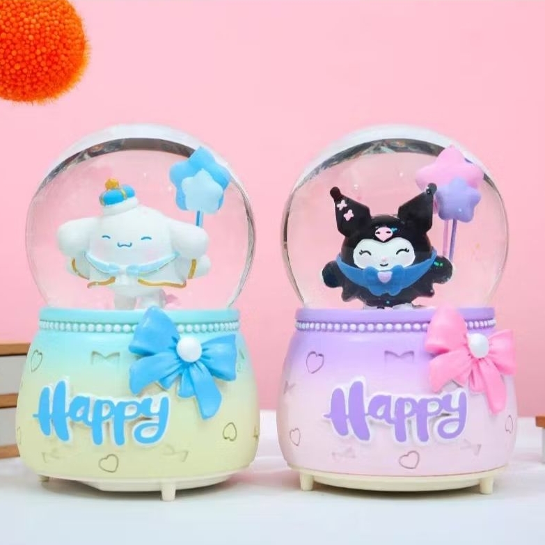Kotak Musik / SnowBall / SnowGlobe / WaterBall / Bola Kristal Romantis / Music Box Cinnamoroll / Bol