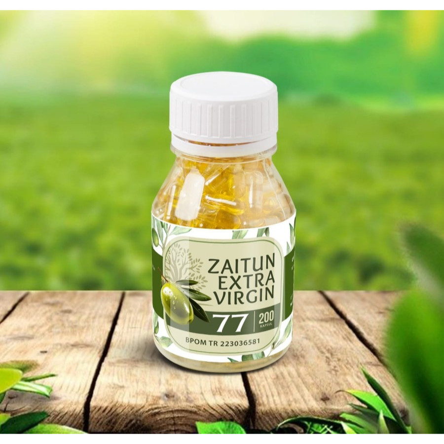 Minyak Zaitun PalestIn 200 kapsul | Extra Virgin Oil 200 original