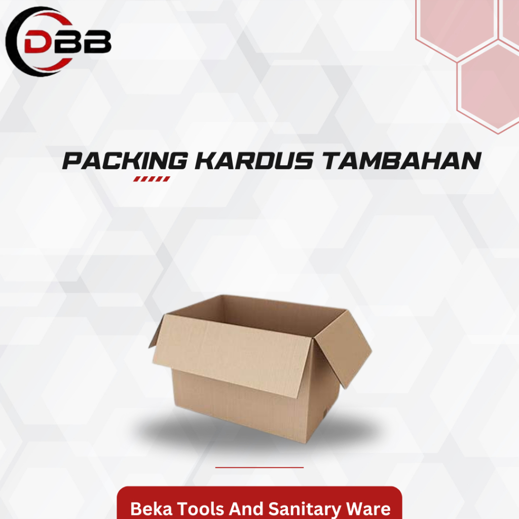 

Packing Kardus Tambahan untuk barang mudah pecah