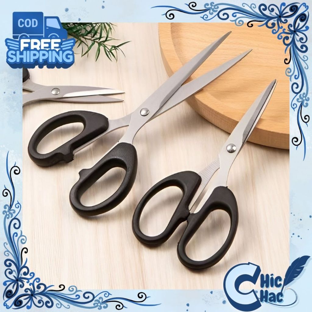 

Gunting Scissors Stainless Steel / Gunting Pemotong Kertas / Alat Pemotong Serbaguna / Gunting Serbaguna