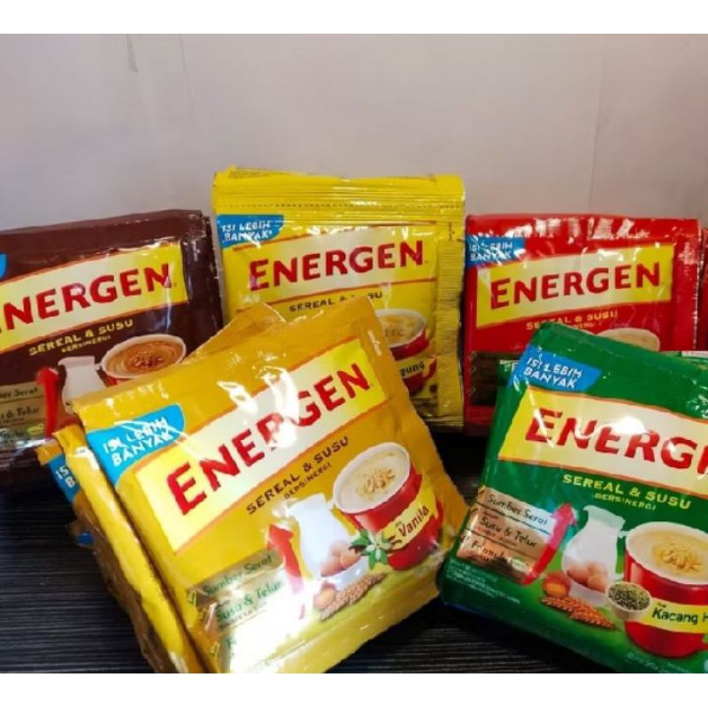 

Energen Minuman Sereal Susu Berenergi & bergizi 35gr