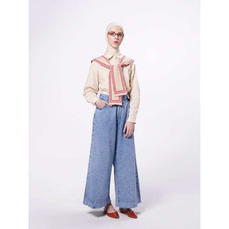 Ivani Denim - Aleza Label | Celana Denim | Pants Wanita  | Celana Jeans | aleza label