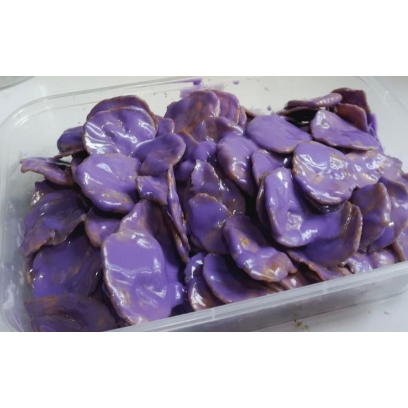 

Kripik pisang coklat lumer (TARO)