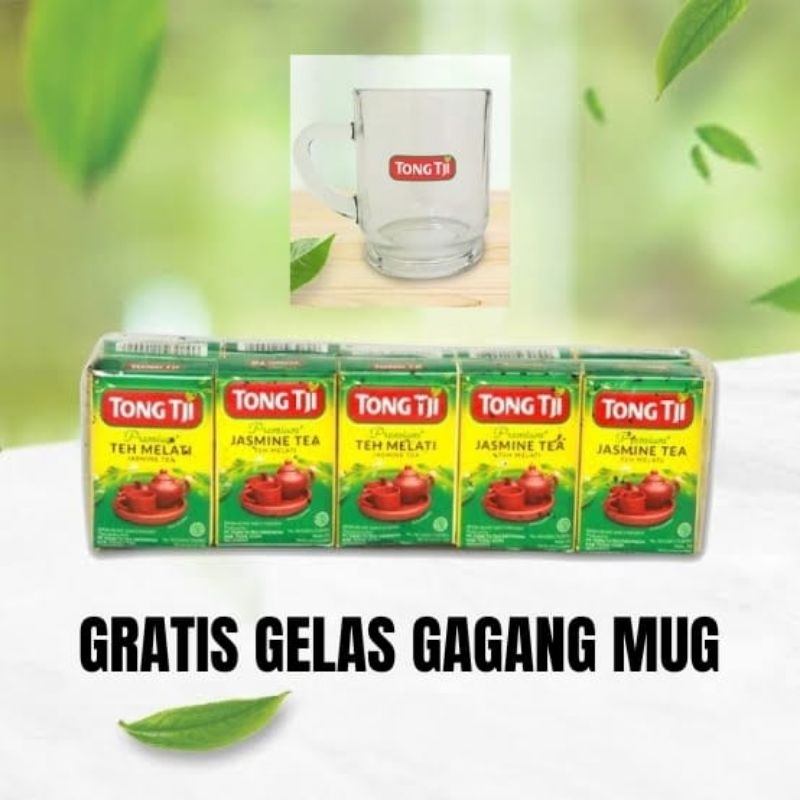 

Tongtji Premium Tabur Kecil 10 gr (PRMK) FREE GELAS 1 slop isi 50 pcs