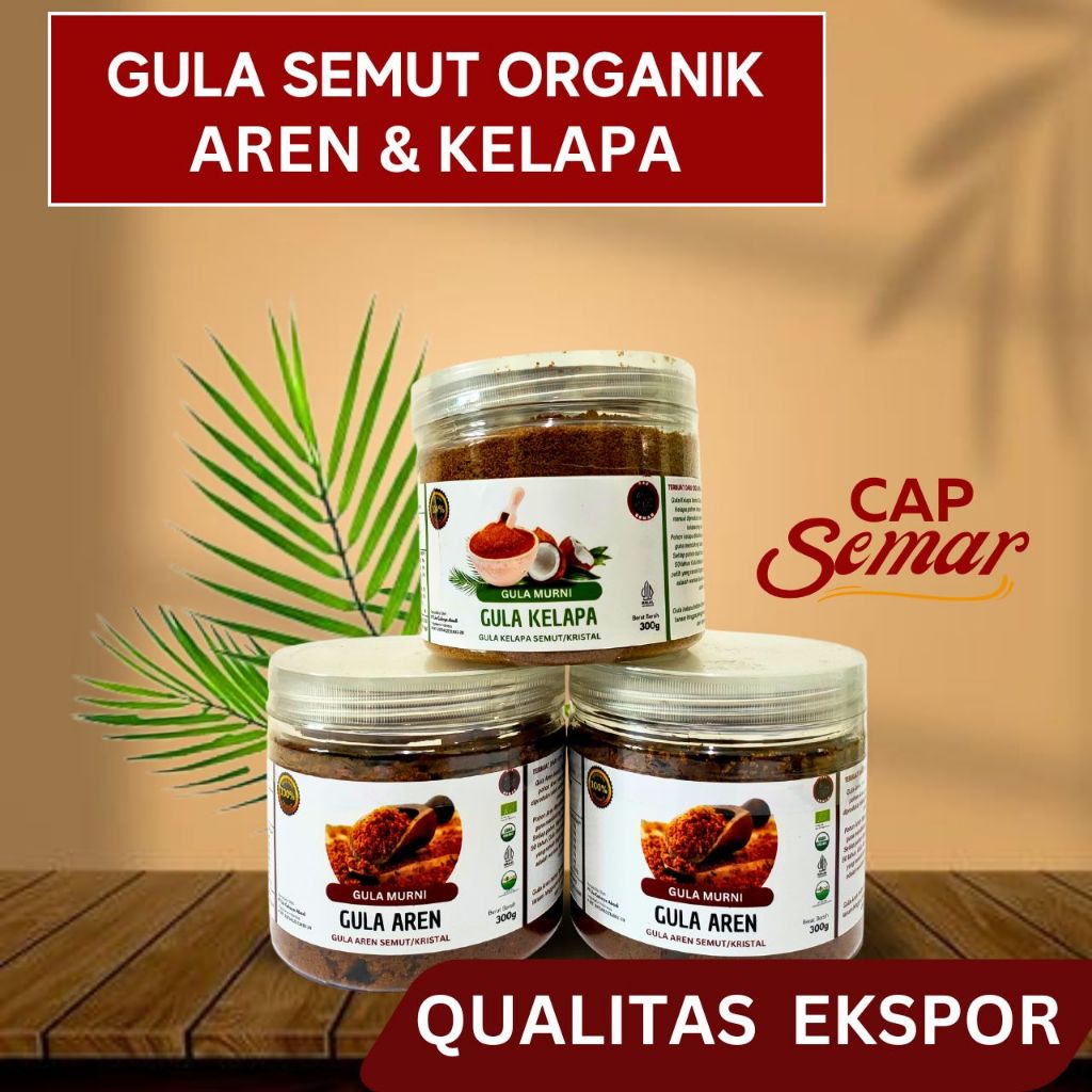 

Gula Aren & Kelapa Bubuk 300 Gram ASLI 100% Nira Murni Gula Sehat untuk Tambahan Makanan & Minuman