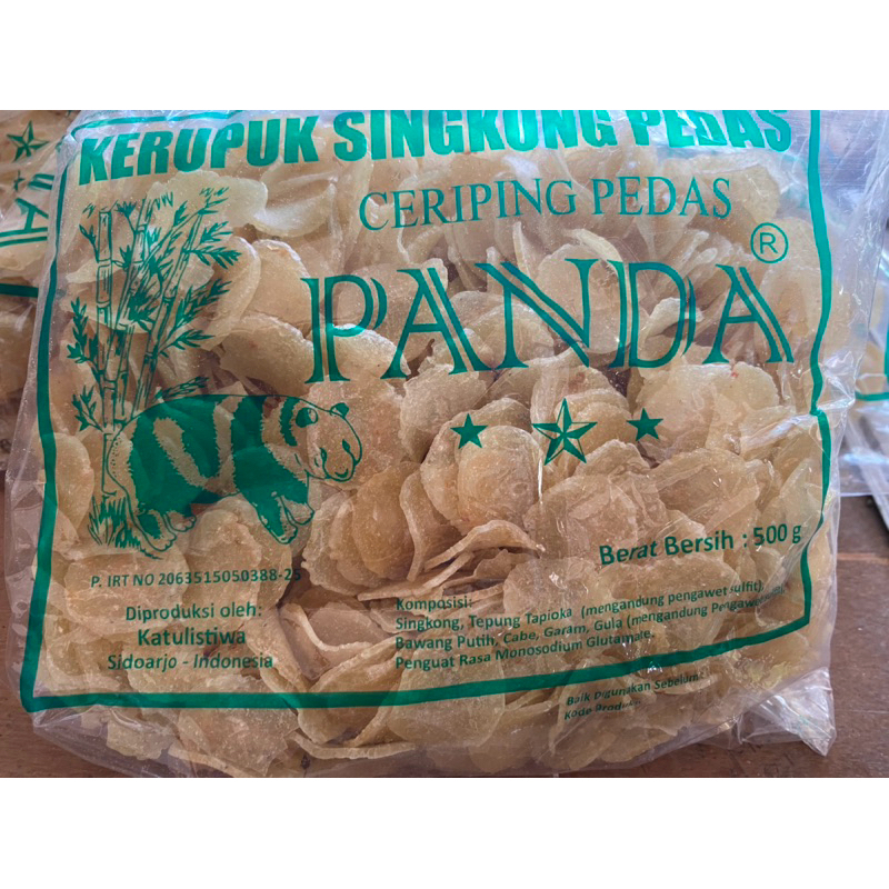 

Kerupuk Pedas cap Panda