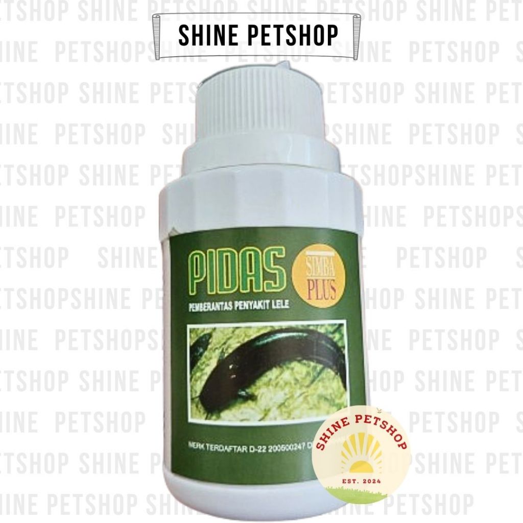 PIDAS obat antibiotik ikan lele PIDAS SIMBA PLUS 100ml