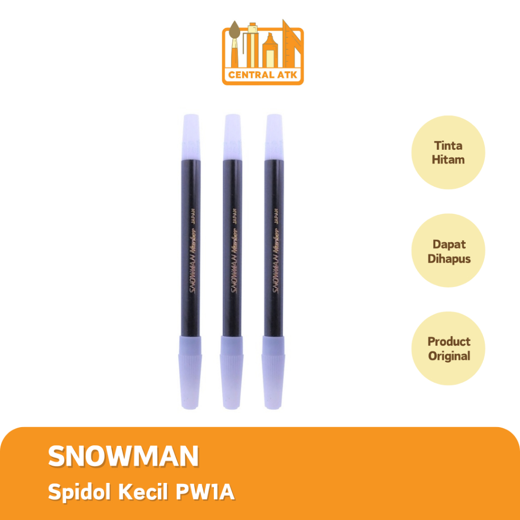 

SPIDOL KECIL SNOWMAN PW 1 WARNA