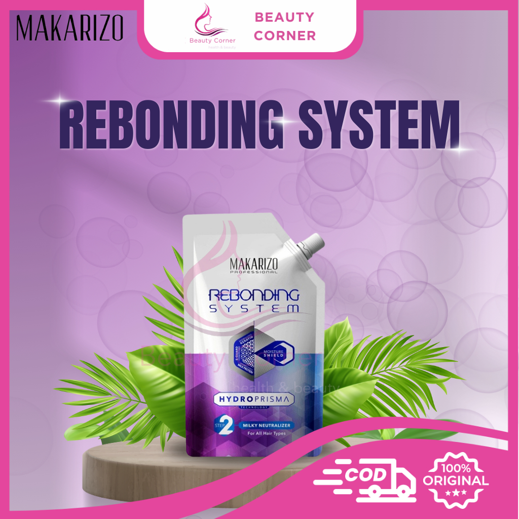 [Pouch] Makarizo Rebonding System Hydroprisma - Milky Neutralizer