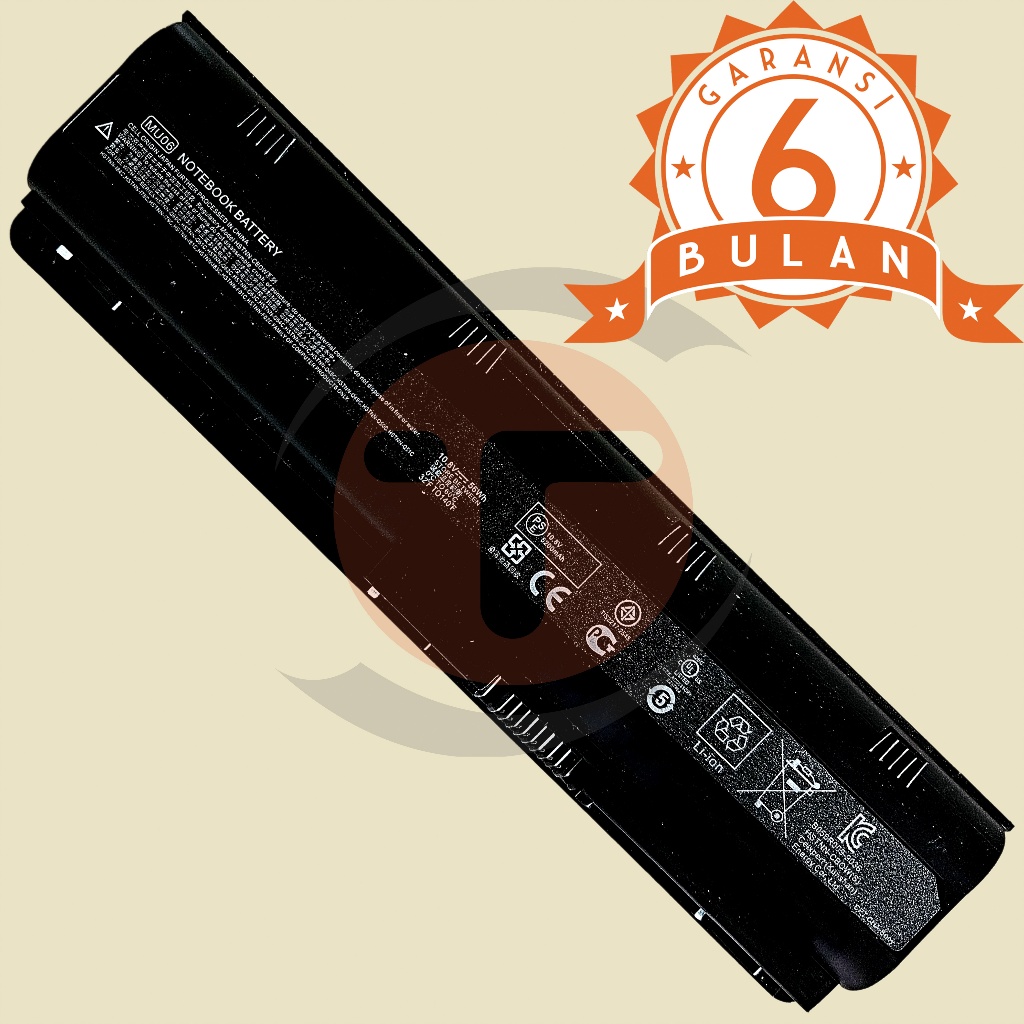 Baterai Laptop HP 1000 Series MU06 - Black