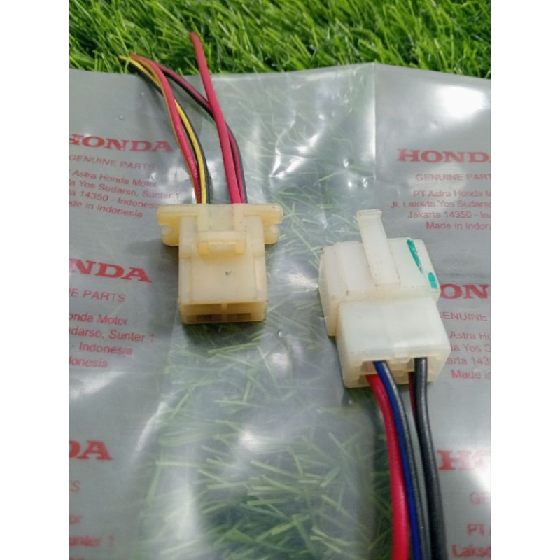 kabel soket spull generator motor Honda Tiger 2000 soket kabel besar pin4 original