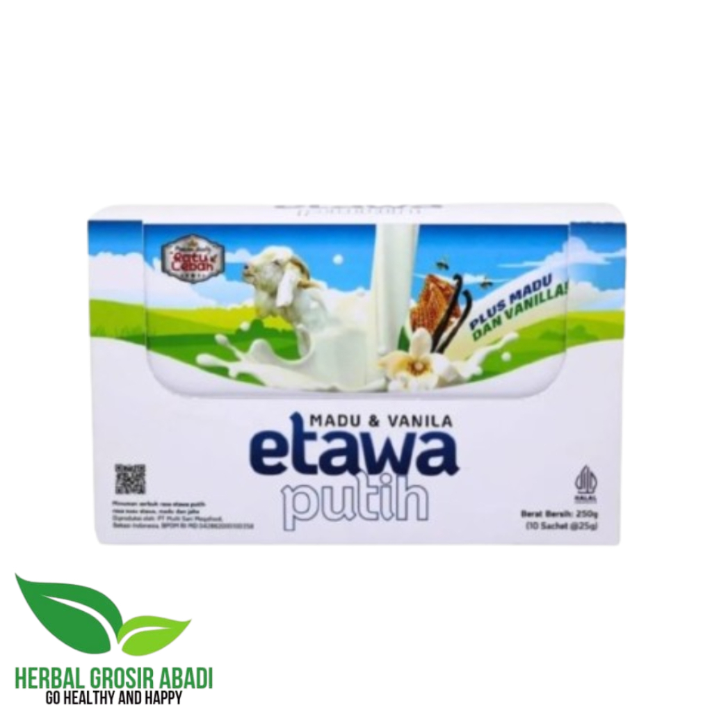 

Susu Kambing Etawa Ratu Lebah | Susu Kambing Plus Madu | Etawa Ratu Lebah Vanila Per Box