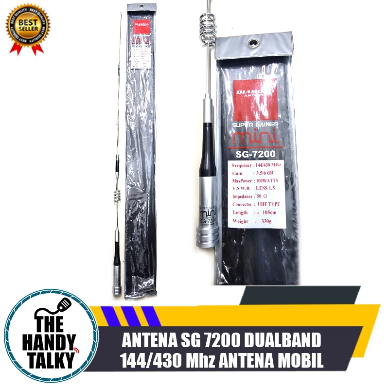 Antena SG 7200 Dualband Antenna Radio rig Ht Dualband Sg-7200 Sg 7200