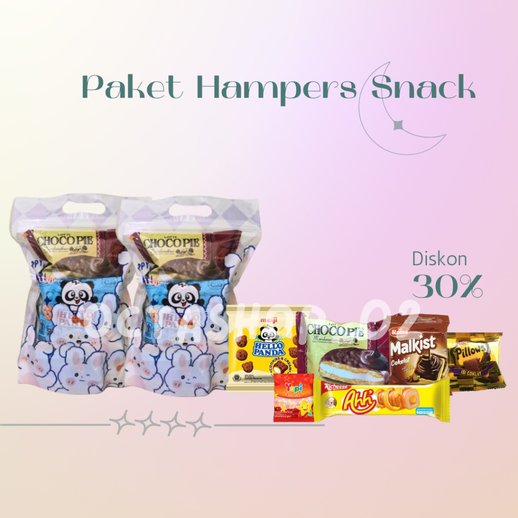 

Paket snack ulang tahun/Hampers/Gift Snack