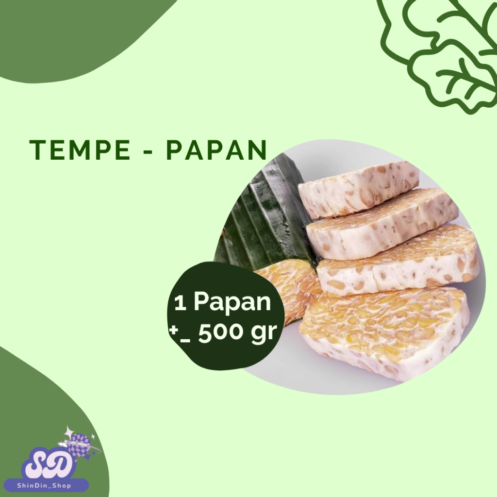 

KIRIM INSTAN Tempe High Quality +/- 450gr