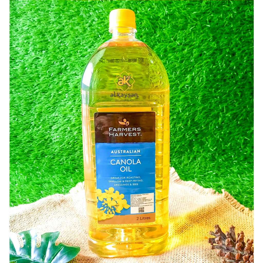 

MINYAK KANOLA / CANOLA OIL MURNI FARMERS HARVEST 2 LITER HALAL DAN TERMURAH