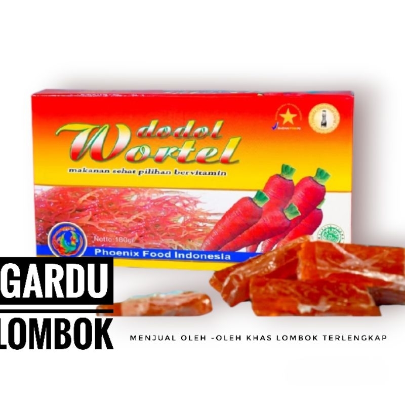 

Dodol Wortel Phoenix Kotak 160 gr Khas Lombok