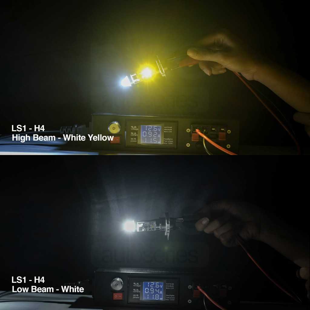 LAMPU LED MOTOR CBR VERZA VIXION H4 9NINE LUXIMOS LS 1 DEKAT PUTIH JAUH PUTIH KUNING 12 WATT