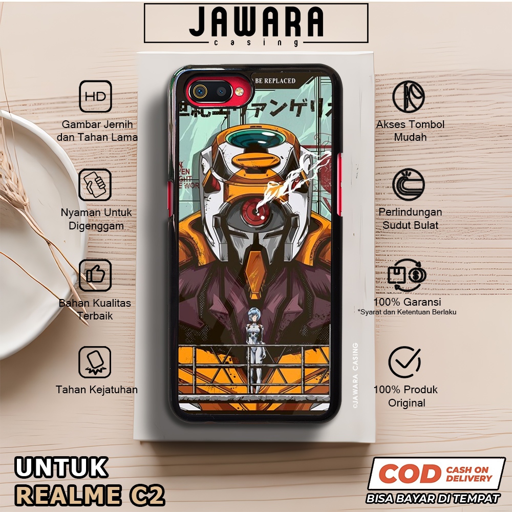 Case Realme C2 Casing Realme C2 [EVAN] Premium Case Glossy Case Hp Realme Jawara Casing Hp Realme C2