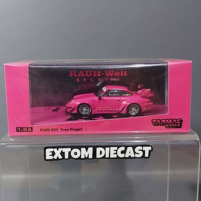 Tarmac Porsche RWB 993 PINK YVES PIAGET Seal