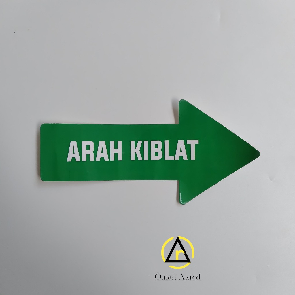 

Stiker Arah Kiblat - Petunjuk Arah Kiblat