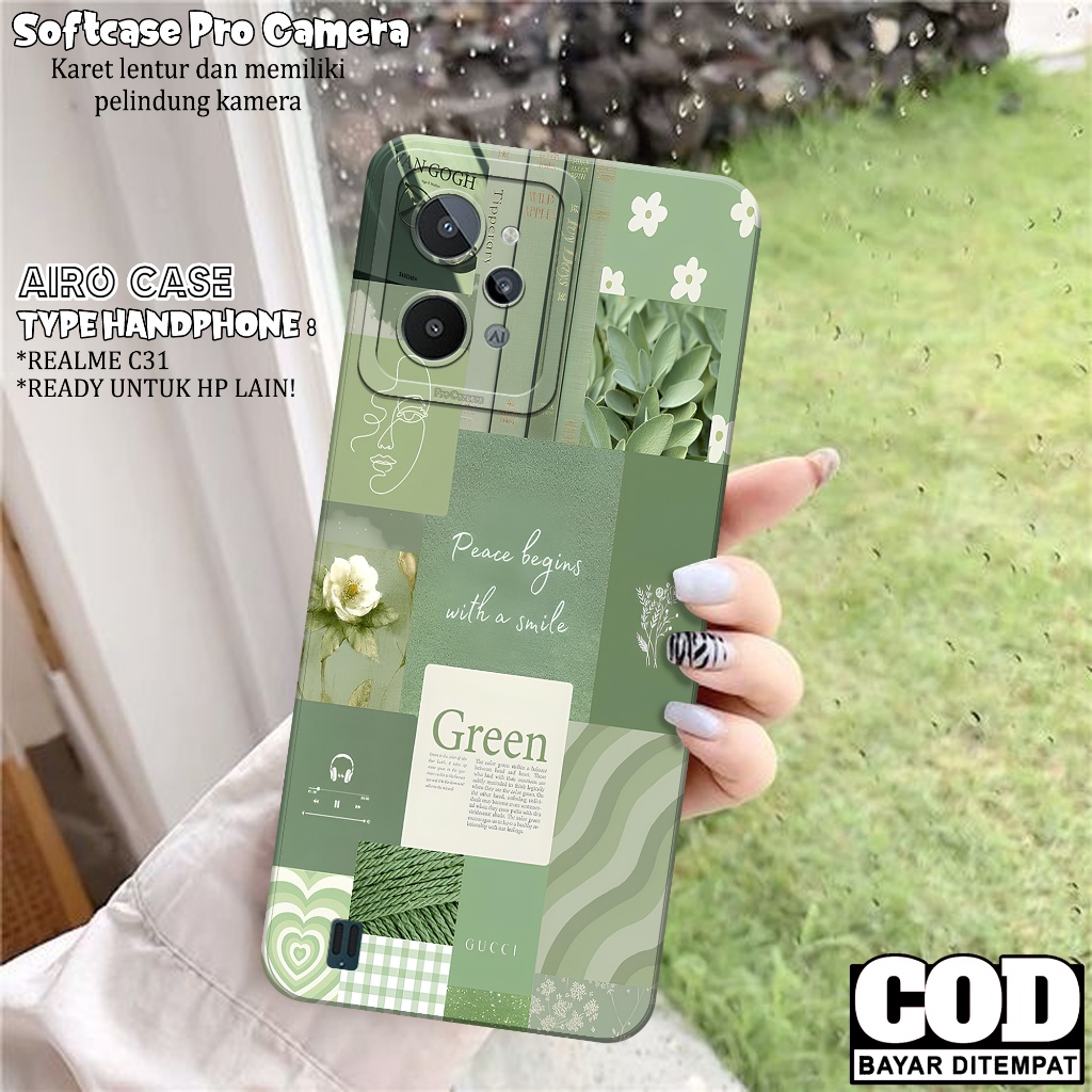 Case REALME C31 - Softcase  REALME C31 - Fashion Case AESTHETIC - Casing  REALME C31 - Softcase Pro 