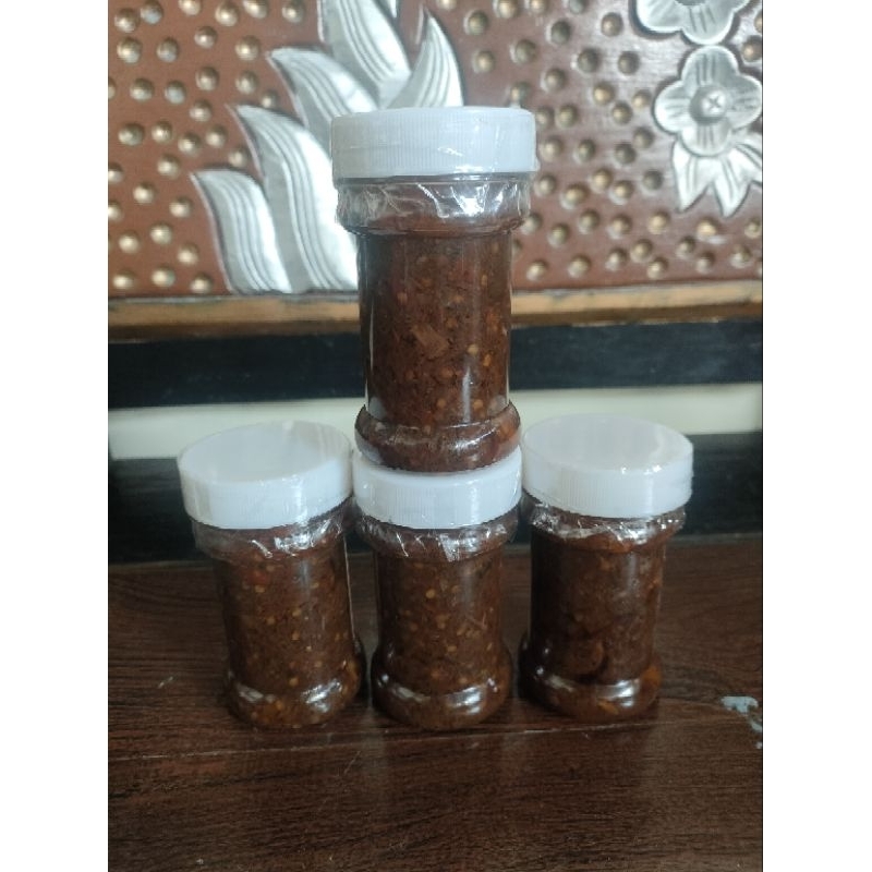 

Sambal Cumi Harga Reseller tanpa label/stiker (bisa pake label sendiri)