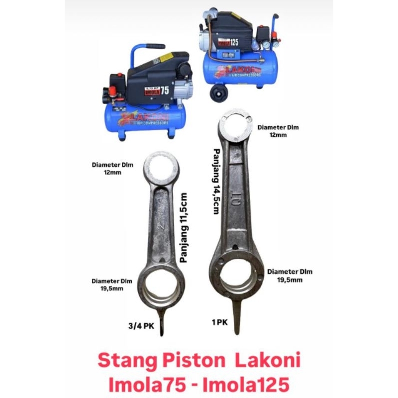 Stang Piston Lakoni Imola75 Imola125