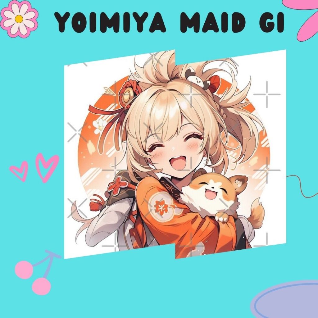 Rent Yoimiya Maid Genshin Cosplay