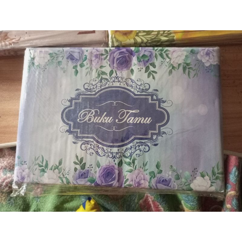 

[Buku Tamu] beraneka ragam warna, mampu berisi 200+ tamu