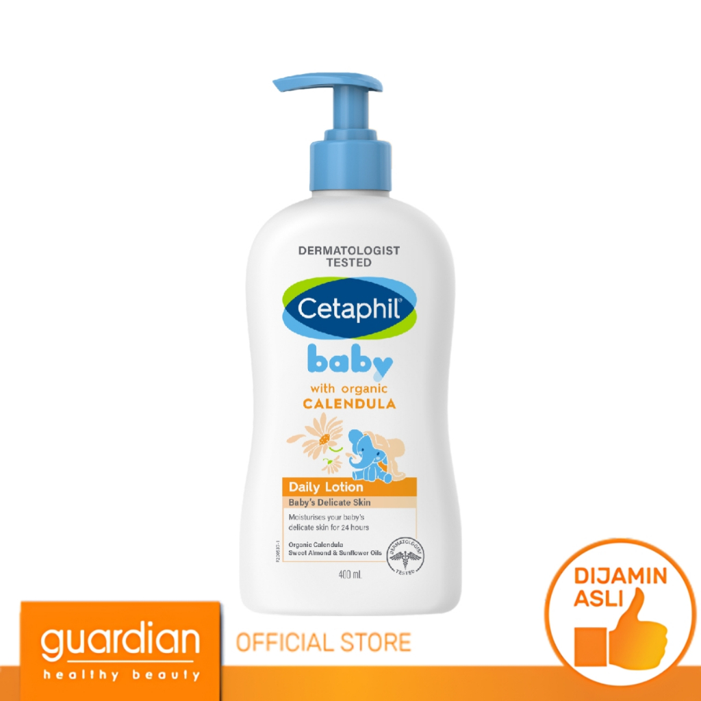 CETAPHIL BABY Daily Lotion with Organic Calendula 400ml Pelembab & Perawatan Kulit Bayi